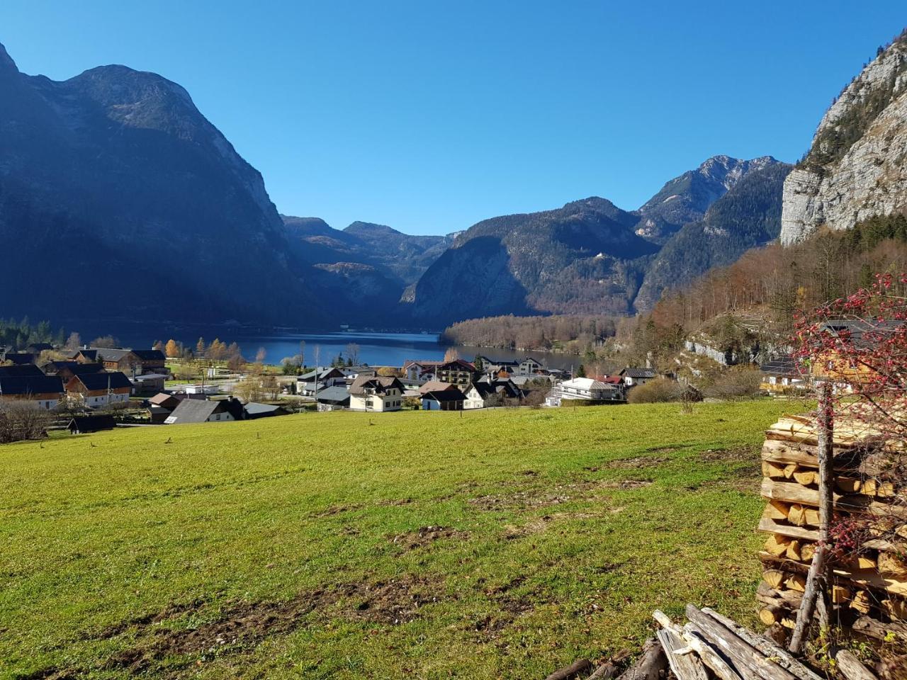 Seeblick Krippenstein Obertraun Esterno foto