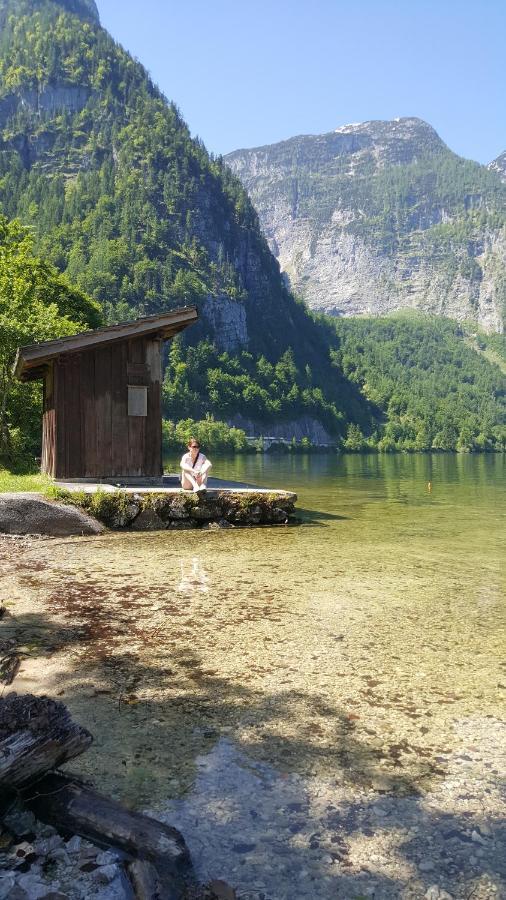 Seeblick Krippenstein Obertraun Esterno foto